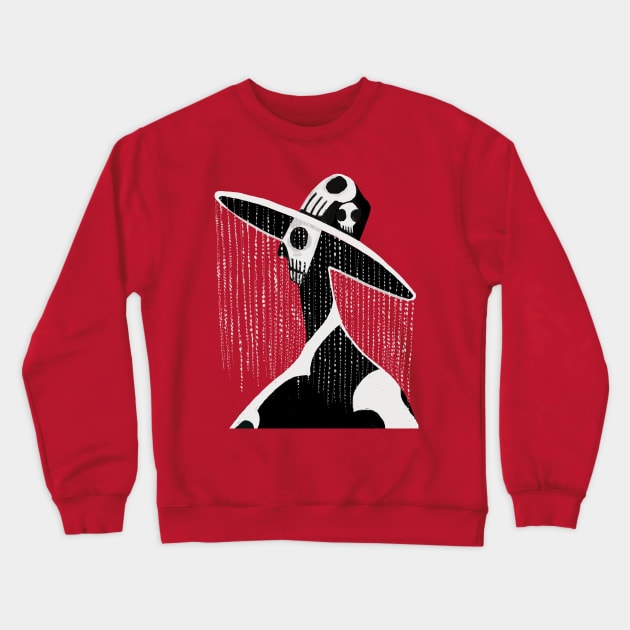 Midnight Robber Crewneck Sweatshirt by nicholashugginsdesign